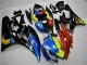 Descuento Carenados Moto Yamaha YZF R6 2006-2007 - Amarillo Azul Rojo Negro Brillante Tiburón