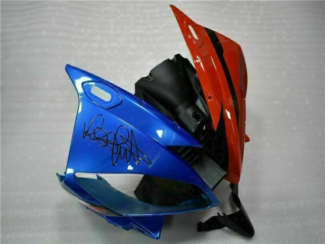 Descuento Carenados Moto Yamaha YZF R6 2006-2007 - Amarillo Azul Rojo Negro Brillante Tiburón