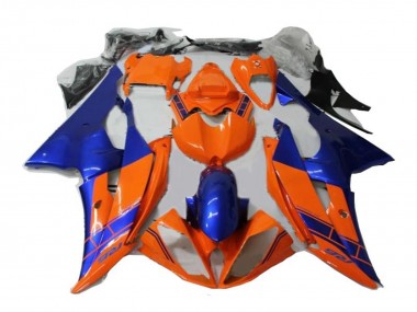 Descuento Carenados Moto Yamaha YZF R6 2008-2016 - Naranja Azul