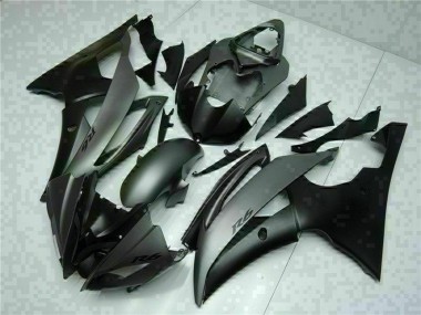 Descuento Carenados Moto Yamaha YZF R6 2008-2016 - Gris Negro Mate
