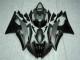 Descuento Carenados Moto Yamaha YZF R6 2008-2016 - Gris Negro Mate