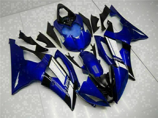 Descuento Carenados Moto Yamaha YZF R6 2008-2016 - Azul Blanco