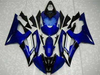 Descuento Carenados Moto Yamaha YZF R6 2008-2016 - Azul Blanco