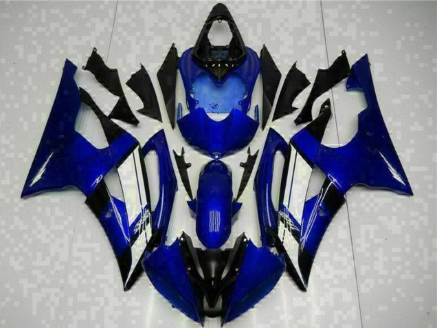 Descuento Carenados Moto Yamaha YZF R6 2008-2016 - Azul Blanco