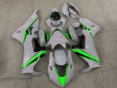 Descuento Carenados Moto Honda CBR1000RR 2017-2023 - Nardo Gris Verde Raya