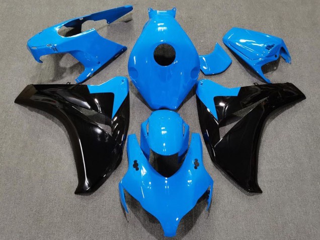 Descuento Carenados Moto Honda CBR1000RR 2008-2011 - Bebé Azul Negro Brillante