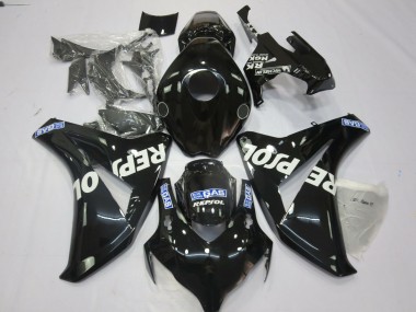 Descuento Carenados Moto Honda CBR1000RR 2008-2011 - Negro Brillante Azul Blanco Repsol
