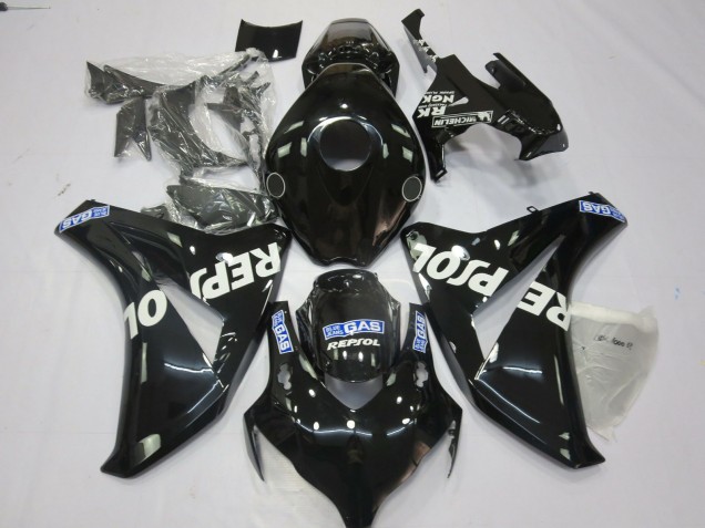 Descuento Carenados Moto Honda CBR1000RR 2008-2011 - Negro Brillante Azul Blanco Repsol
