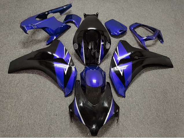 Descuento Carenado Moto Honda CBR1000RR 2008-2011 - Azul Negro Brillante