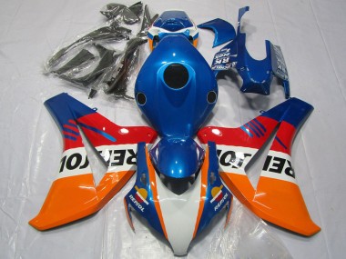 Descuento Carenados Moto Honda CBR1000RR 2008-2011 - Naranja Blanco Rojo Azul Repsol