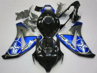 Descuento Carenados Moto Honda CBR1000RR 2008-2011 - Azul Gris Negro Brillante