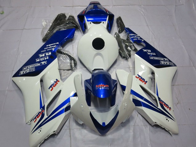 Descuento Carenados Moto Honda CBR1000RR 2004-2005 - Blanco Azul HRC