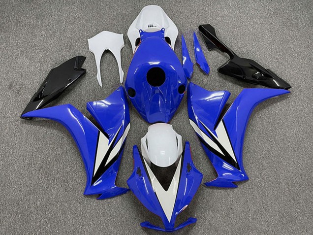 Descuento Carenados Moto Honda CBR1000RR 2012-2016 - Blanco Azul Negro Brillante