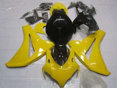 Descuento Carenado Moto Honda CBR1000RR 2008-2011 - Amarillo Negro Brillante