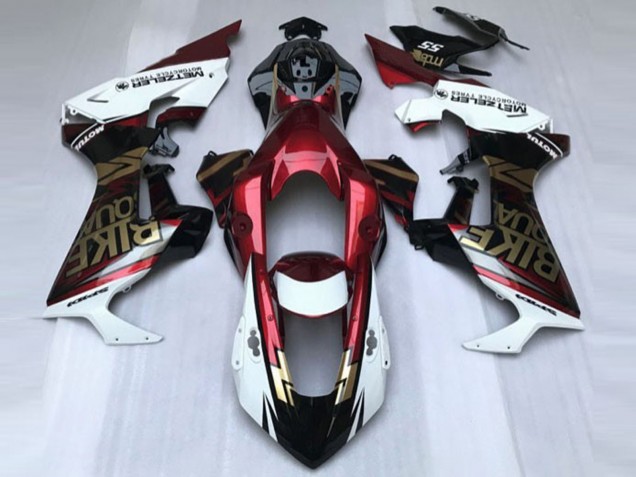 Descuento Carenados Moto Honda CBR1000RR 2017-2023 - Blanco Rojo Profundo Negro Brillante