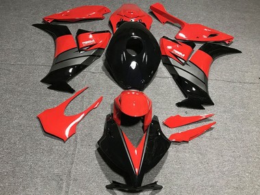 Descuento Carenados Moto Honda CBR1000RR 2012-2016 - Rojo Gris Negro Brillante