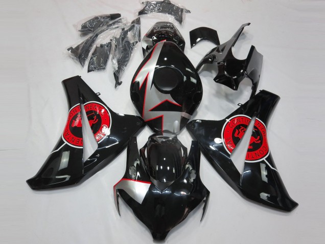 Descuento Carenados Moto Honda CBR1000RR 2008-2011 - Plata Rojo Negro Brillante