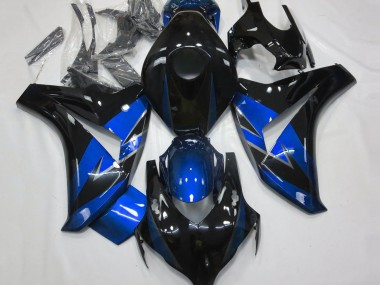 Descuento Carenados Moto Honda CBR1000RR 2008-2011 - Azul Negro Brillante