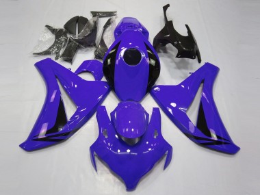 Descuento Carenados Moto Honda CBR1000RR 2008-2011 - Azul Negro Brillante OEM Estilo