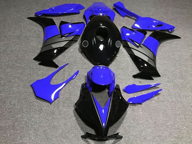 Descuento Carenados Moto Honda CBR1000RR 2012-2016 - Azul Gris Negro Brillante