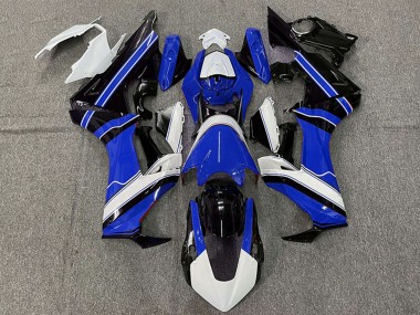 Descuento Carenados Moto Honda CBR1000RR 2017-2023 - Blanco Azul Negro Brillante
