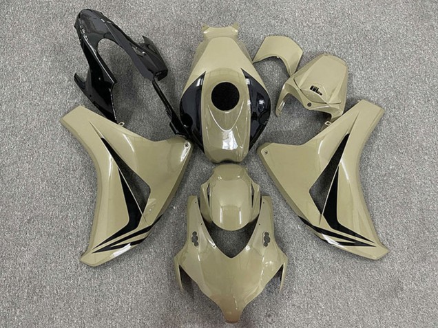 Descuento Carenados Moto Honda CBR1000RR 2008-2011 - Bronceado del Desierto Negro Brillante OEM Estilo