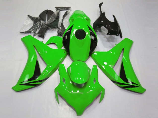 Descuento Carenados Moto Honda CBR1000RR 2008-2011 - Verde Negro Brillante OEM Estilo
