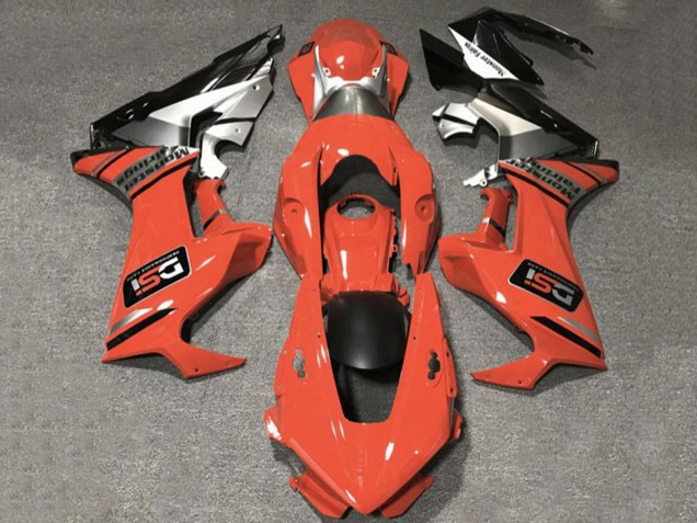 Descuento Carenados Moto Honda CBR1000RR 2017-2023 - Naranja Blanco Plata Negro Brillante DSI