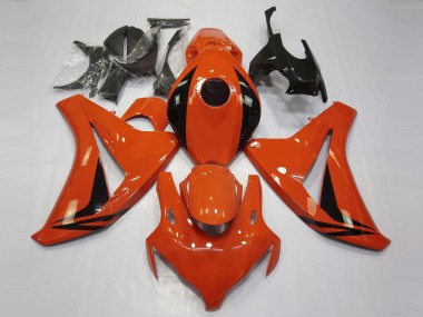 Descuento Carenados Moto Honda CBR1000RR 2008-2011 - Naranja Negro Brillante OEM Estilo