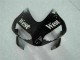 Descuento Carenados Moto Honda CBR600RR 2003-2004 - Negro Brillante Blanco West Mobil