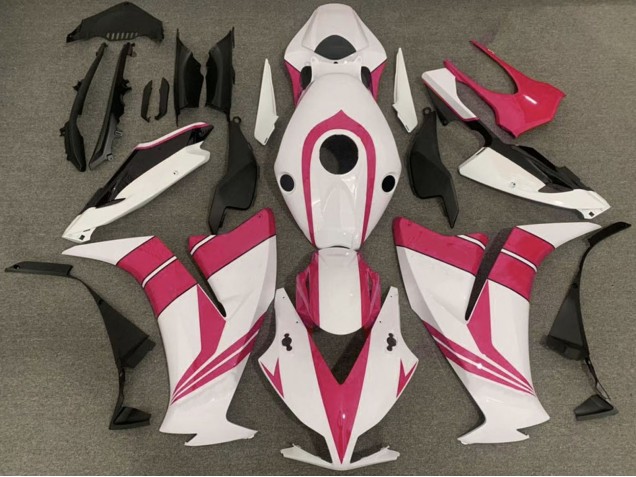 Descuento Carenados Moto Honda CBR1000RR 2012-2016 - Blanco Rosa Negro