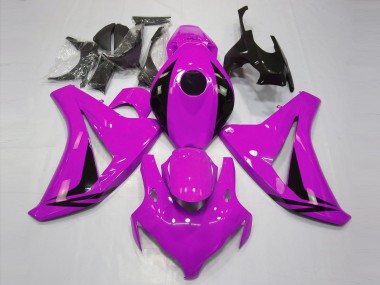 Descuento Carenados Moto Honda CBR1000RR 2008-2011 - Rosa Negro Brillante OEM Estilo