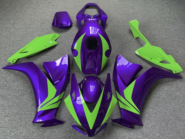 Descuento Carenados Moto Honda CBR1000RR 2012-2016 - Púrpura Verde