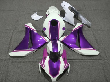 Descuento Carenados Moto Honda CBR1000RR 2008-2011 - Blanco Púrpura Brillante Rosa