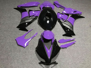 Descuento Carenados Moto Honda CBR1000RR 2012-2016 - Púrpura Gris Negro Brillante