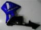 Descuento Kits Carenado Moto Honda CBR600RR 2003-2004 - Azul Negro Brillante