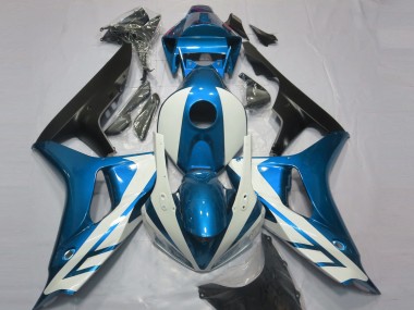 Descuento Carenados Moto Honda CBR1000RR 2006-2007 - Azul Blanco Negro Mate