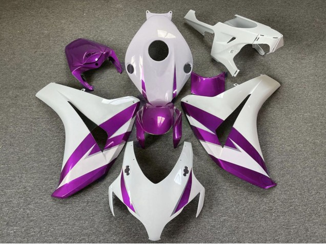 Descuento Carenados Moto Honda CBR1000RR 2008-2011 - Blanco Púrpura