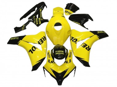 Descuento Carenados Moto Honda CBR1000RR 2008-2011 - Amarillo Negro Lustroso Repsol