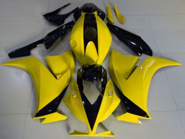 Descuento Carenados Moto Honda CBR1000RR 2012-2016 - Amarillo Negro Brillante