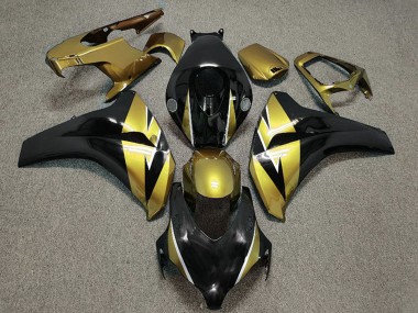 Descuento Carenado Moto Honda CBR1000RR 2008-2011 - Oro Negro Brillante