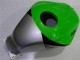Descuento Carenado Moto Honda CBR600RR 2003-2004 - Plata Verde Negro Brillante