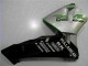 Descuento Carenado Moto Honda CBR600RR 2003-2004 - Plata Verde Negro Brillante
