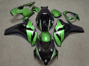 Descuento Carenado Moto Honda CBR1000RR 2008-2011 - Verde Negro Brillante