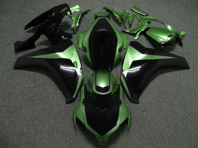 Descuento Carenados Moto Honda CBR1000RR 2008-2011 - Verde Negro Brillante
