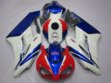 Descuento Carenados Moto Honda CBR1000RR 2004-2005 - Blanco Azul Rojo HRC OEM Estilo