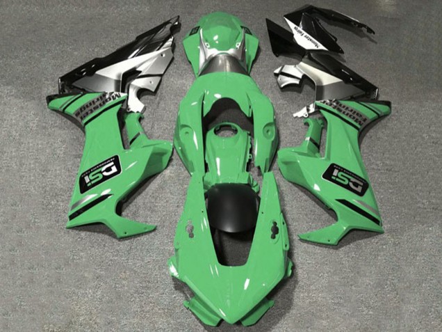 Descuento Carenados Moto Honda CBR1000RR 2017-2023 - Verde Claro Blanco Plata Negro Brillante DSI