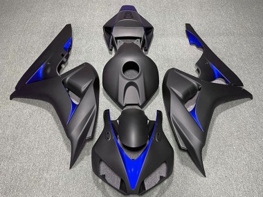 Descuento Carenados Moto Honda CBR1000RR 2006-2007 - Negro Mate Azul