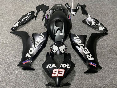 Descuento Carenados Moto Honda CBR1000RR 2012-2016 - Negro Mate Blanco Repsol HRC 93
