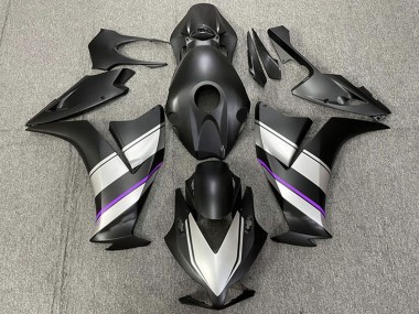 Descuento Carenados Moto Honda CBR1000RR 2012-2016 - Plata Púrpura Negro Mate
